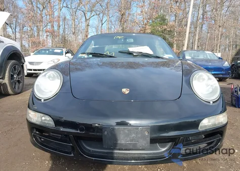 2005 Porsche 911 Carrera S из США, поврежденный, VIN WP0CB29935S765493